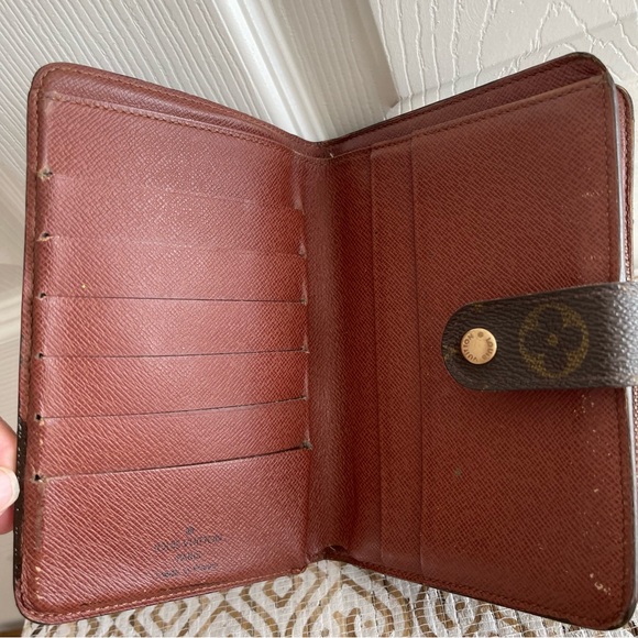 Louis Vuitton Monogram Porte Papier Zippe Wallet Compact Canvas Bifold - Picture 3 of 12